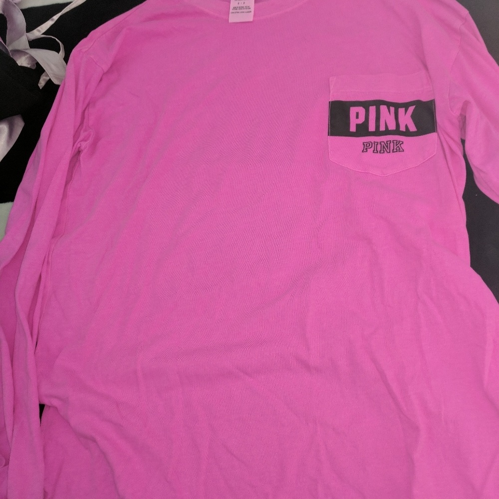 Vs pink long sleeve